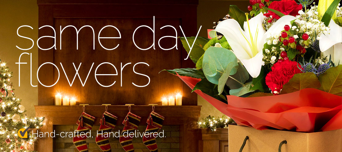 same day christmas flowers