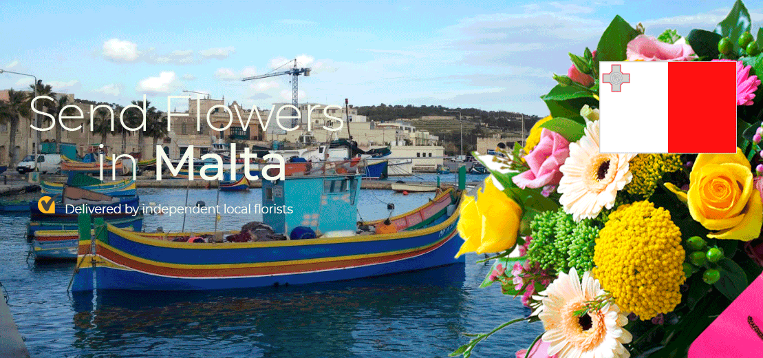 Same Day Flower Delivery in Malta Send Flowers to Malta