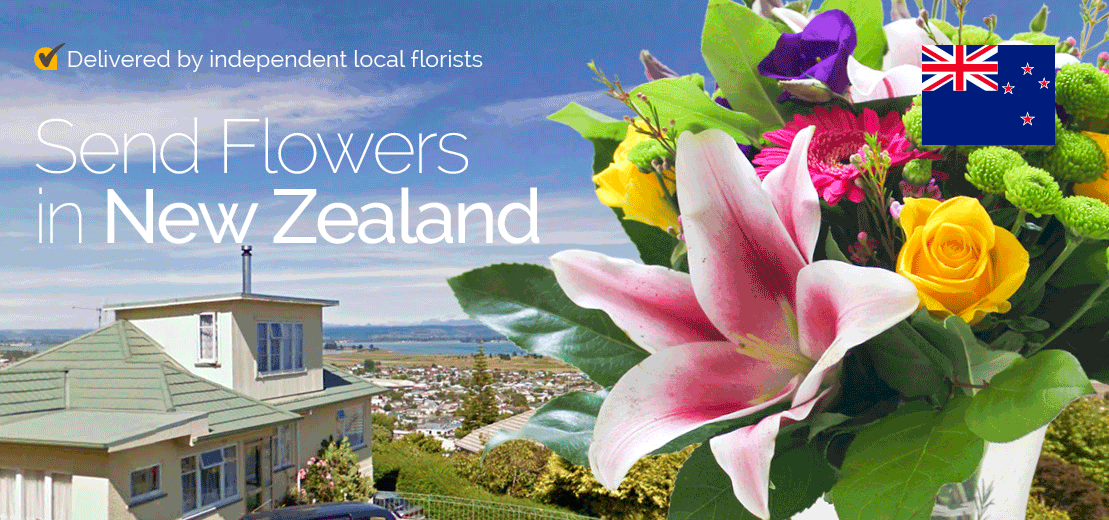 Sameday flowers delivered in New Zealand